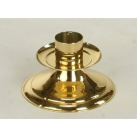 Brass candlestick - 9 cm (3)