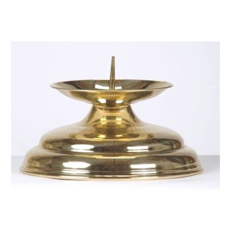 Brass candlestick - 9 cm (2)