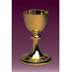 Chalice decorated with engraving, or without engraving