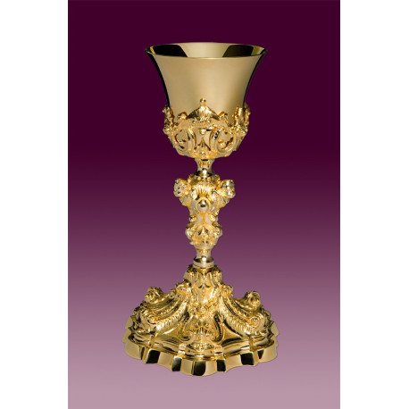 Baroque-style chalice