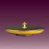 Deep Mass paten for large host with cover