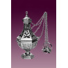 Thurible - incense burner, gothic, nickel-plated
