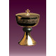 Communion ciborium, with Italian marble