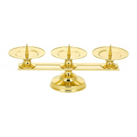 Triple altar candlestick