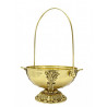 Brass pot, large for holy water - decorative