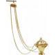 Brass thurible, large