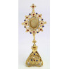 Reliquary with decorative stones - 25 cm (9.8 inches)