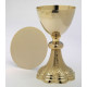 Gilded chalice + paten - 21.5 cm (8.5 inches)