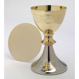 Chalice with paten - 20 cm (7.9 inches)