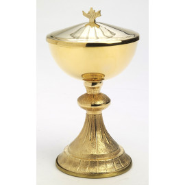 Gold-plated ciborium - 21.5 cm (8.5 inches)