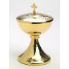Gilded ciborium - 19.5 cm (7.7 inches)