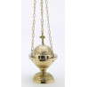 Brass thurible - 18 cm (7.1 inches)