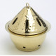 Thurible + boat - gold color set