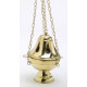 Thurible + boat - gold color set