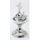 Silver set - boat + thurible