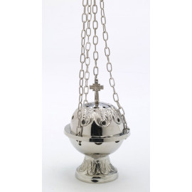 Silver set - boat + thurible