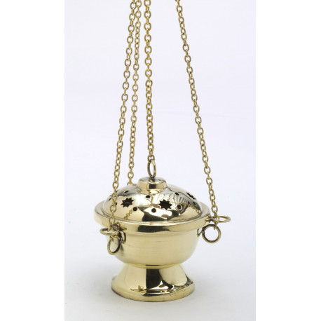 Brass thurible - 11 cm (4.3 inches)