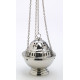 Nickel thurible -14 cm (5.5 inches)