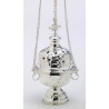 Silver-plated thurible - 18 cm (7.1 inches)