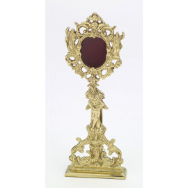 Gold-plated reliquary - 22 cm (8.7 inches)