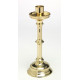 Solid brass altar candlestick - 32 cm (12.6 inches)