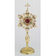 Reliquary - 39 cm (15.4 inches), with gemstones, gold-plated