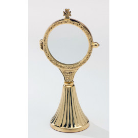 Gilded monstrance - 18 cm (7.1 inches)
