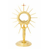 Gold-plated monstrance 30 cm (11.8 inches) high