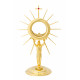 Gold-plated monstrance 30 cm (11.8 inches) high