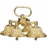 Quadruple altar bells with two sounds