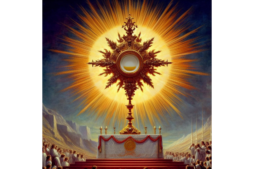 Why is monstrance like a sun?