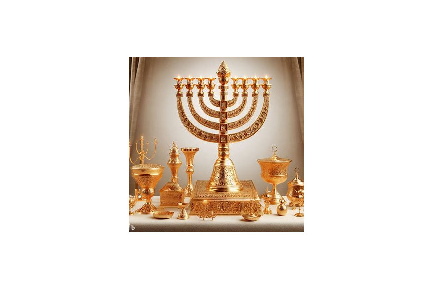 What was the candlestick in the tabernacle of moses?